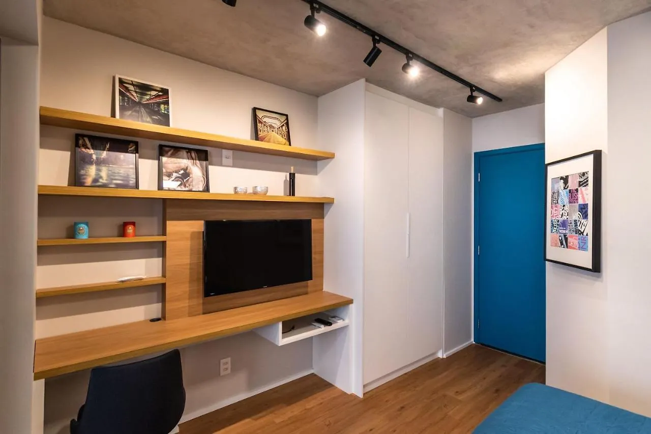 아파트 Vo13 Conforto E Estilo No Bom Retiro 상파울루